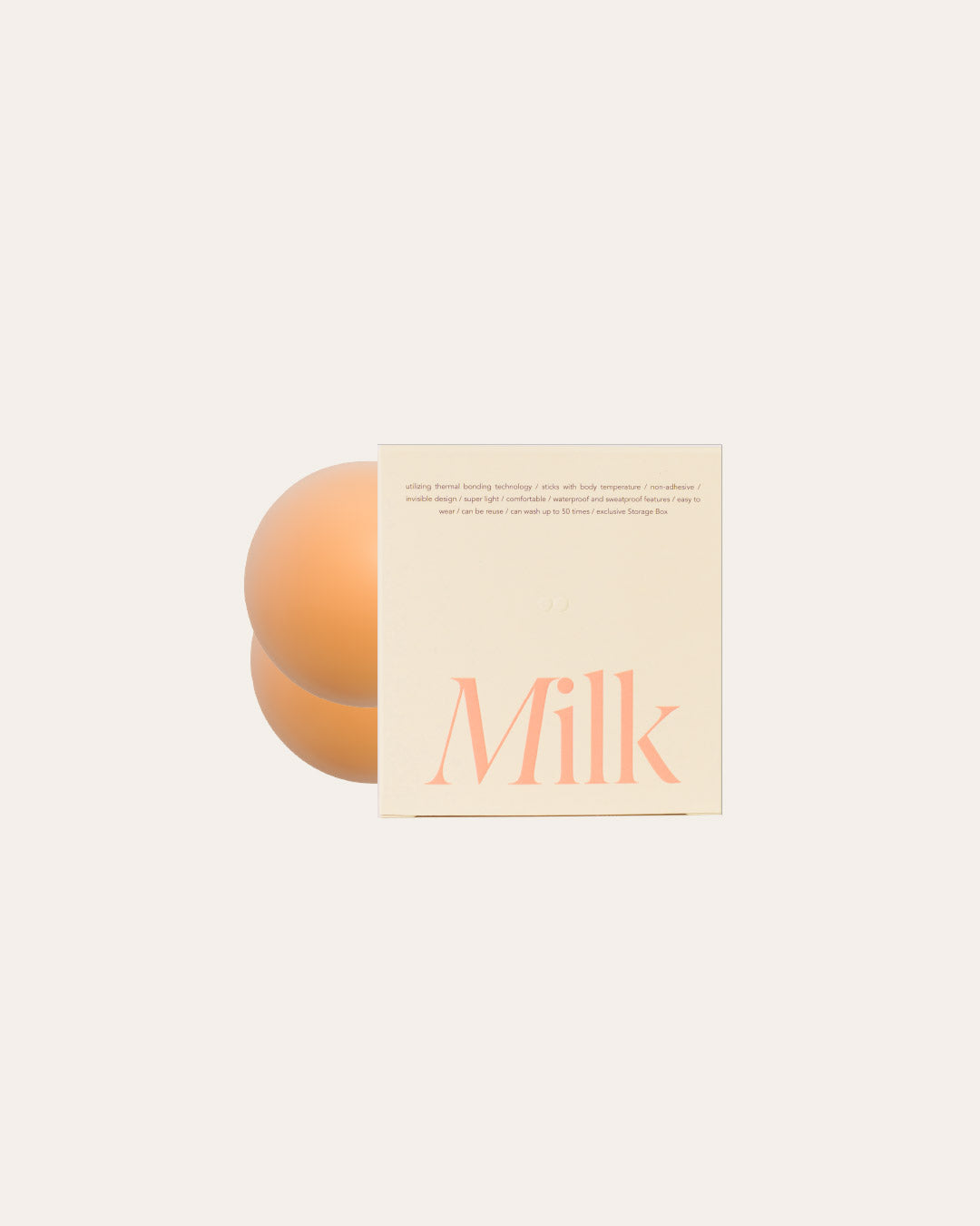 Milk — Bra-Free Nipple Cover (Sensitive Skin)