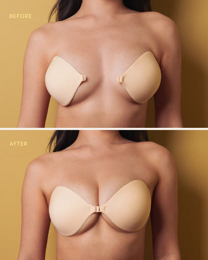 BonBon Nubra - Ultra-Soft Fabric Adhesive Push-Up Nubra | Sensitive-Skin Friendly