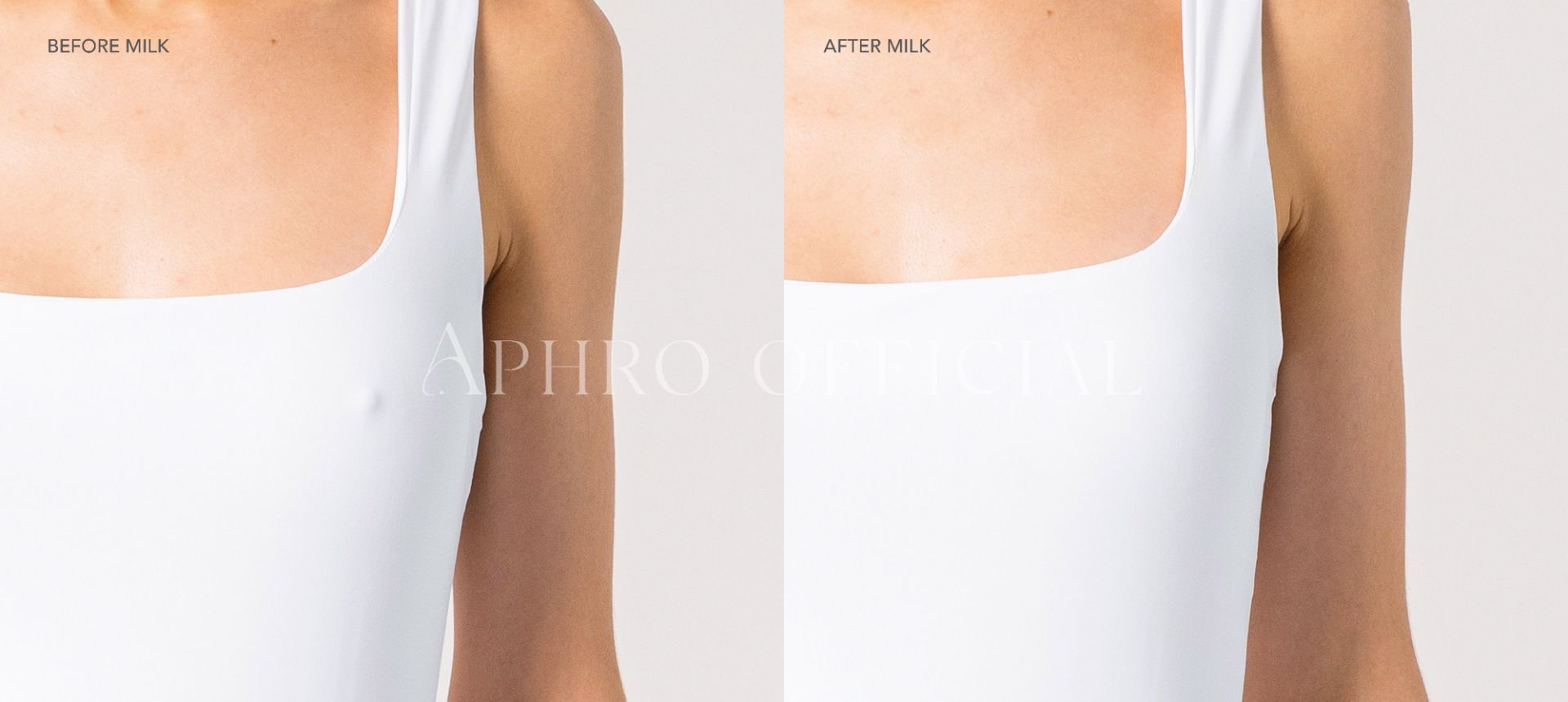 Milk Nubra Strapless Backless Bra in Beige