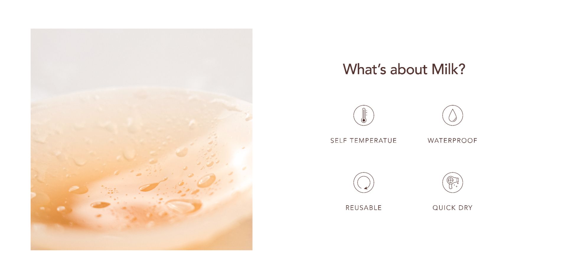 Milk Nubra Strapless Backless Bra in Beige